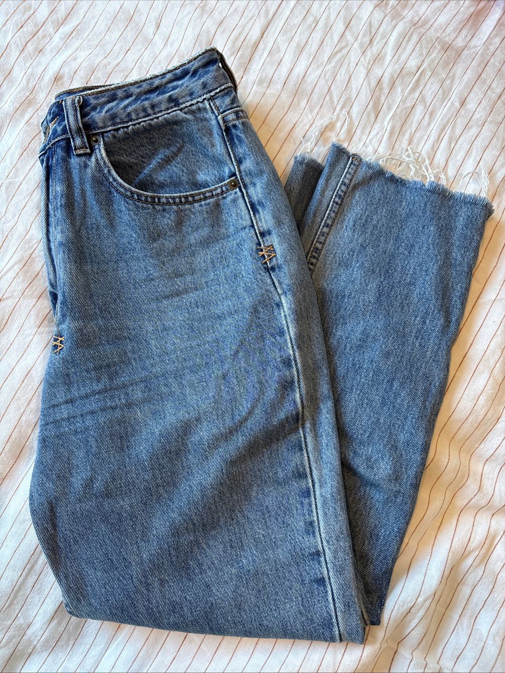Ksubi Chlo Wasted Bae Blue Jeans Size 27