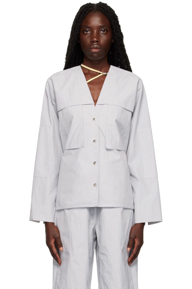 Paris Georgia Blue Field Jacket