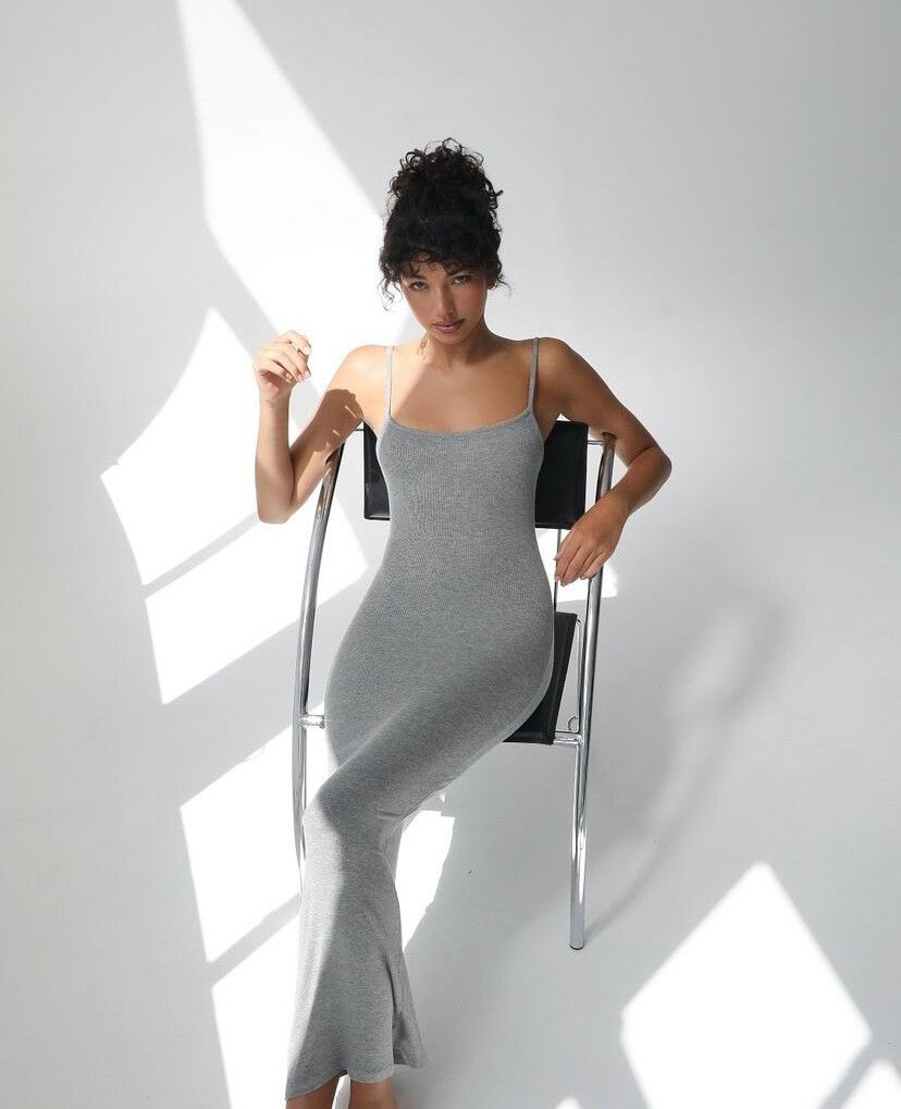 Long Sleeve Glassons Dresses Nz Glassons Grey Maxi Dress Women's Size S,  Fits Depop