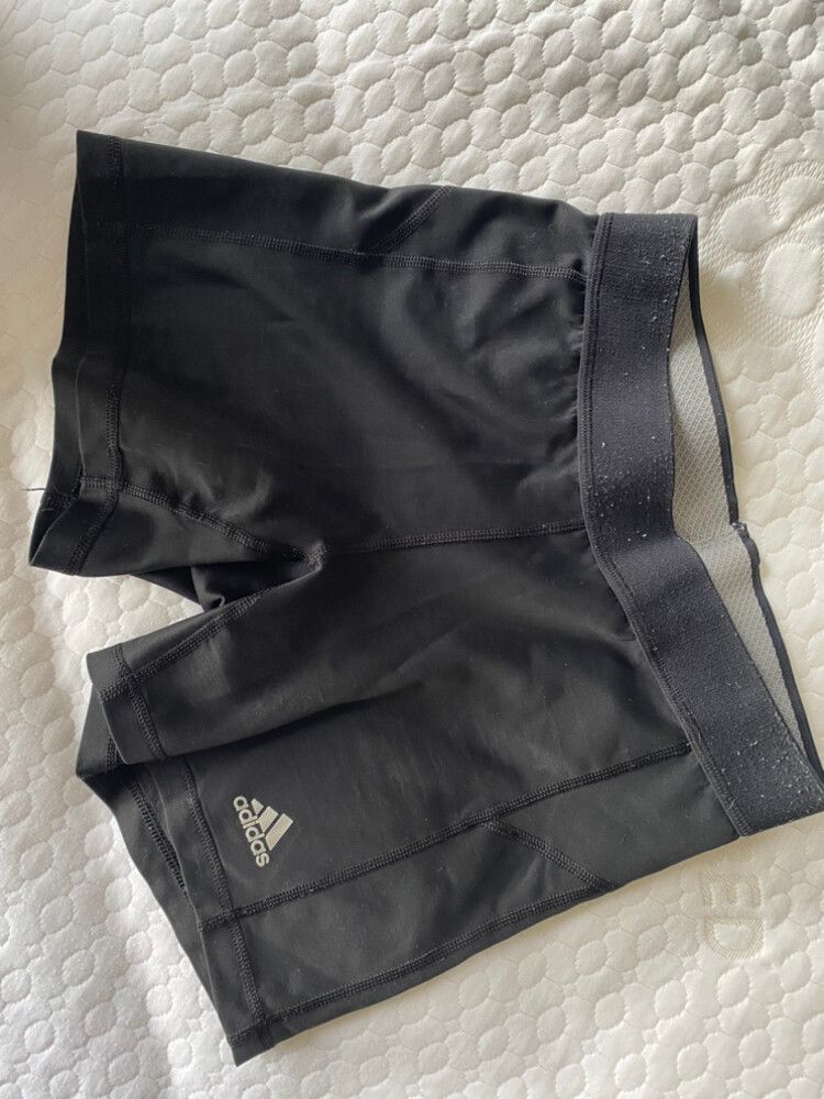 Adidas Black Techfit Compression Shorts