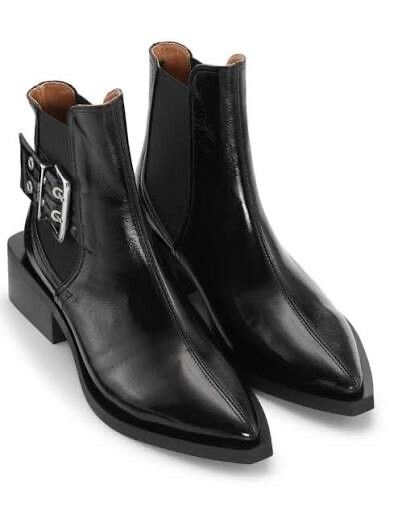 ISO- Ganni Chunky Buckle Chelsea Boot