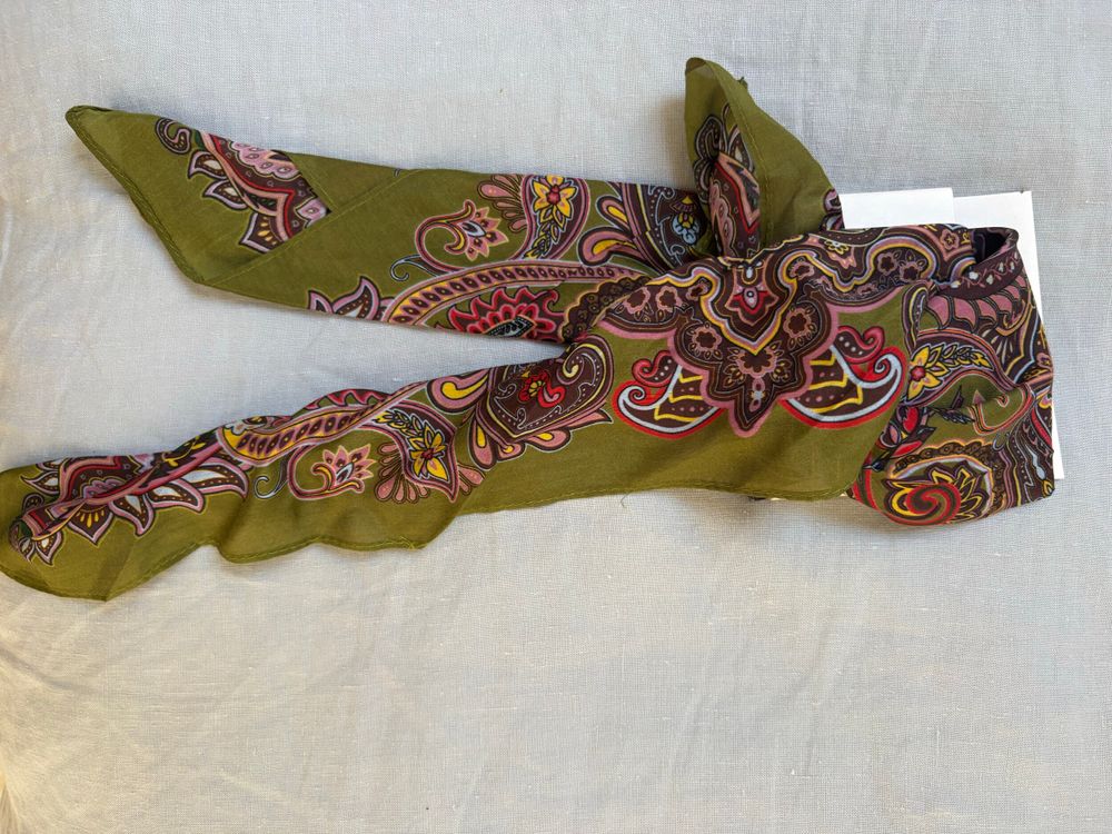 Silk scarf from Zara