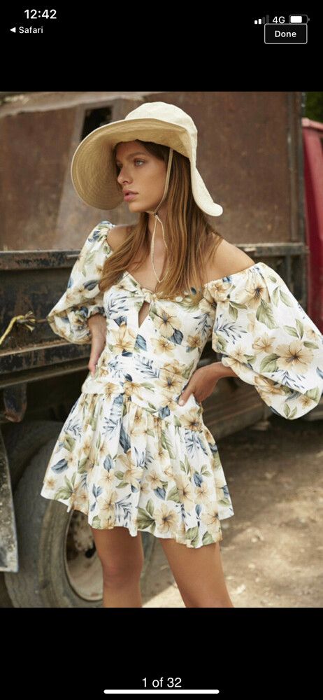 Bec & Bridge - Bec & Bridge Fleurette Mini Dress on Designer Wardrobe