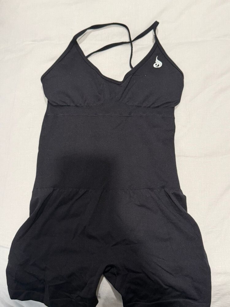 Ryderwear Black Playsuit