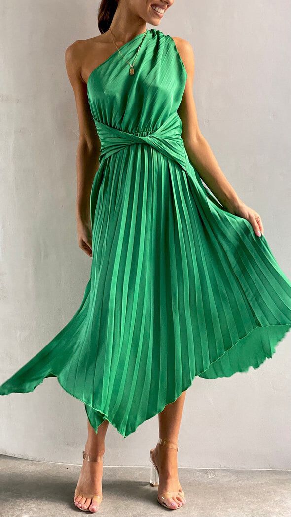 green billy j dress Margie Midi Dress - Green Print - Buy Women's Dresses main image 1