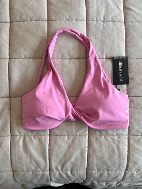 Kali Crop Bubblegum Pink