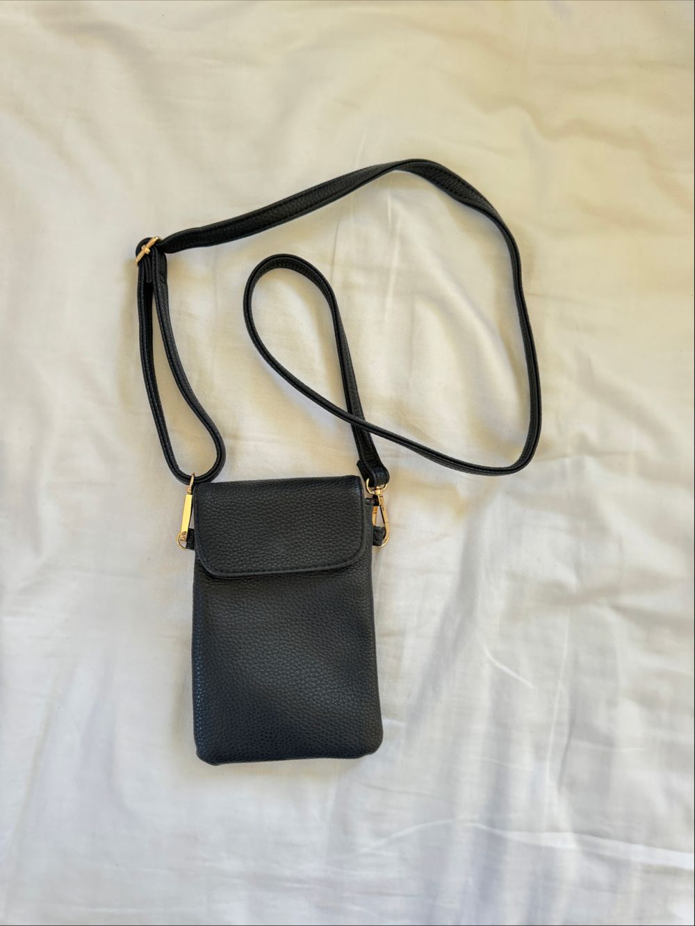 Black Crossbody Phone Bag
