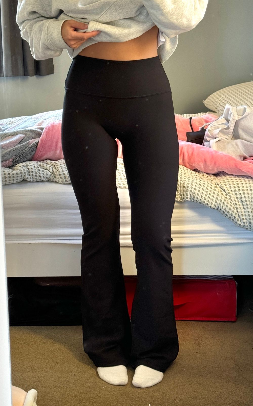 Ilabb Black Flare Leggings
