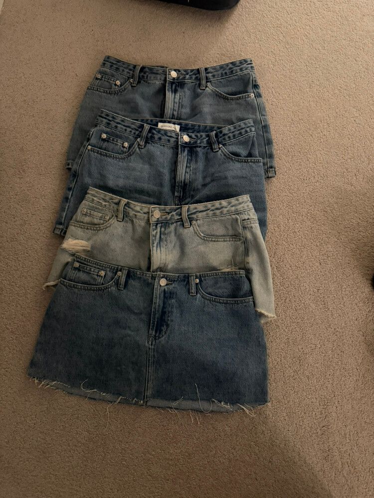 Denim short/skirts bundle