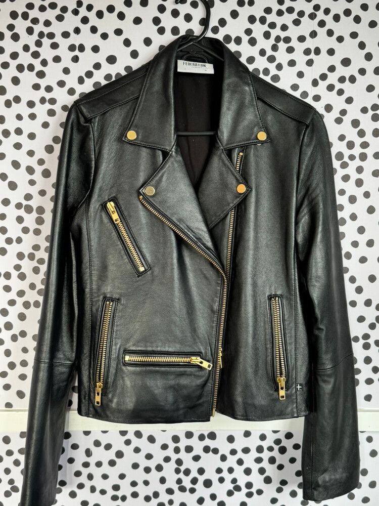 federation leather jacket