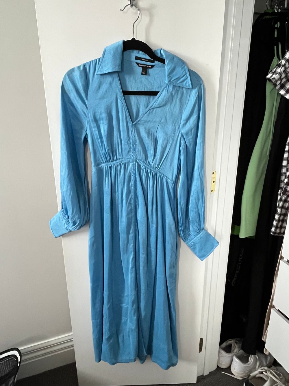 Midi Silk Blend Dress