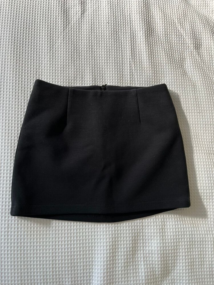 Sndys Black Mini Skirt