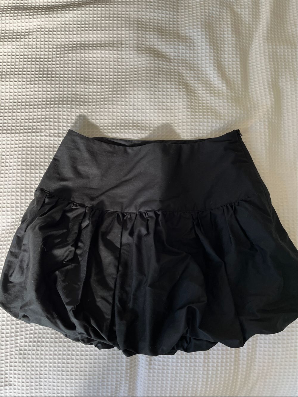 Black Bubble Skirt