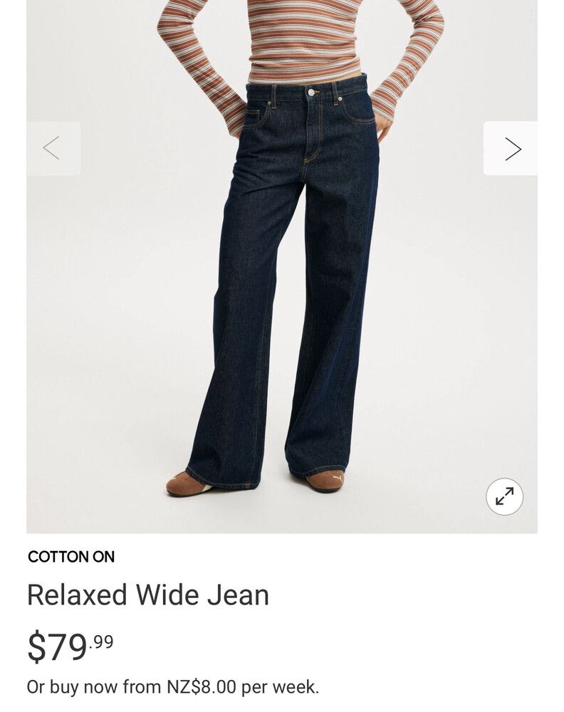 Cotton On Relaxed Wide Leg Jean