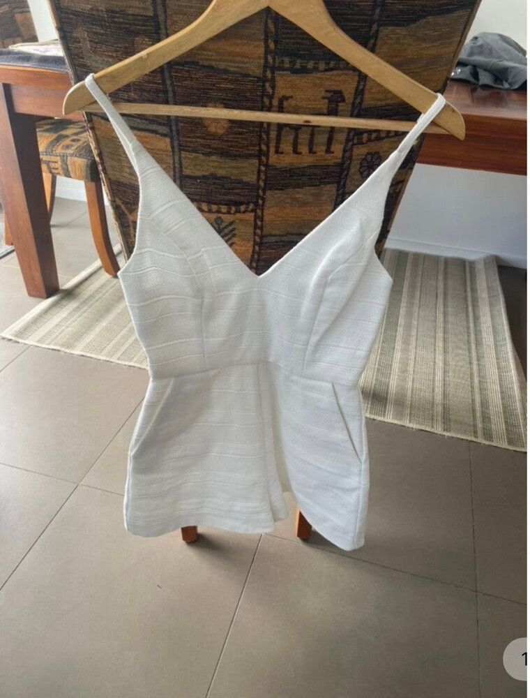 Kookai White Playsuit