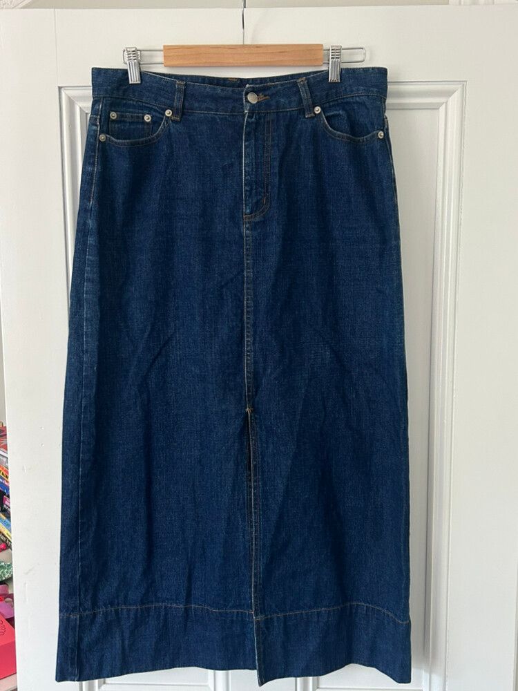 Maxi Denim Skirt