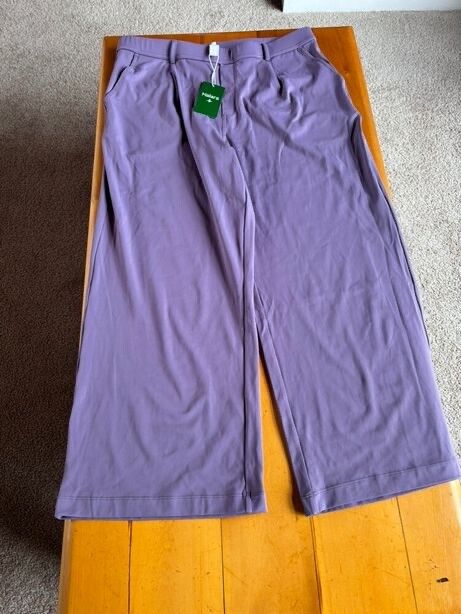 Halara Purple Wide Leg Pants