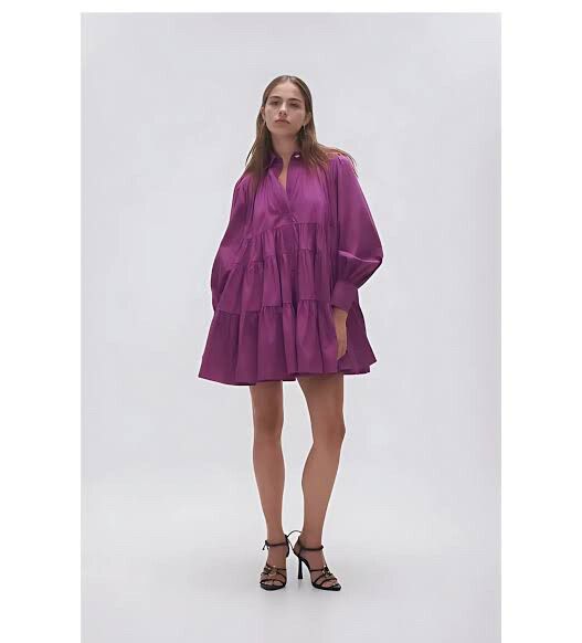 Aje Vie Smock Mini Dress