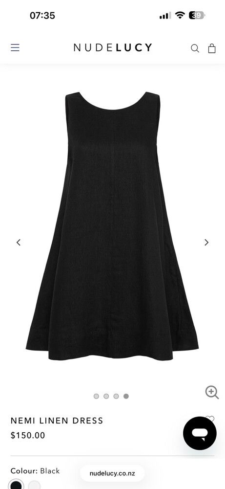 Nude Lucy - Nude Lucy - Nemi Linen dress on Designer Wardrobe