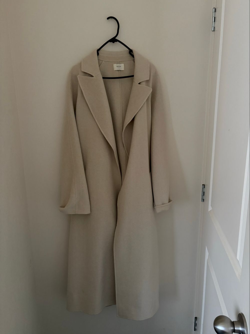 DISSH Beige Longline Coat