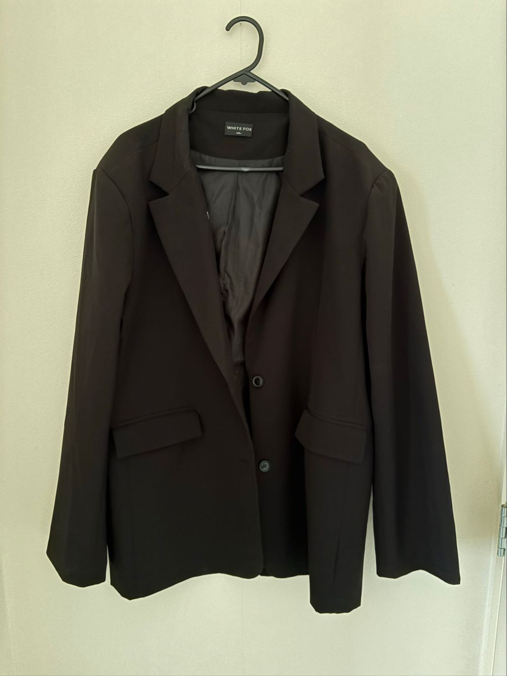 White Fox Black Blazer