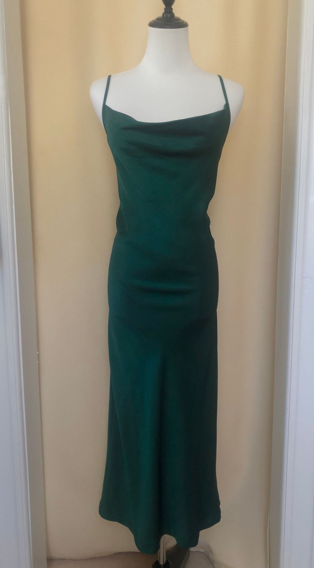 Emerald Slip Dress