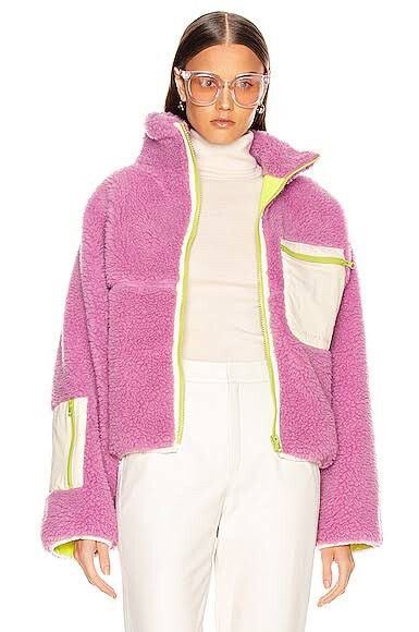 Sandy Liang Fleece Zip Up