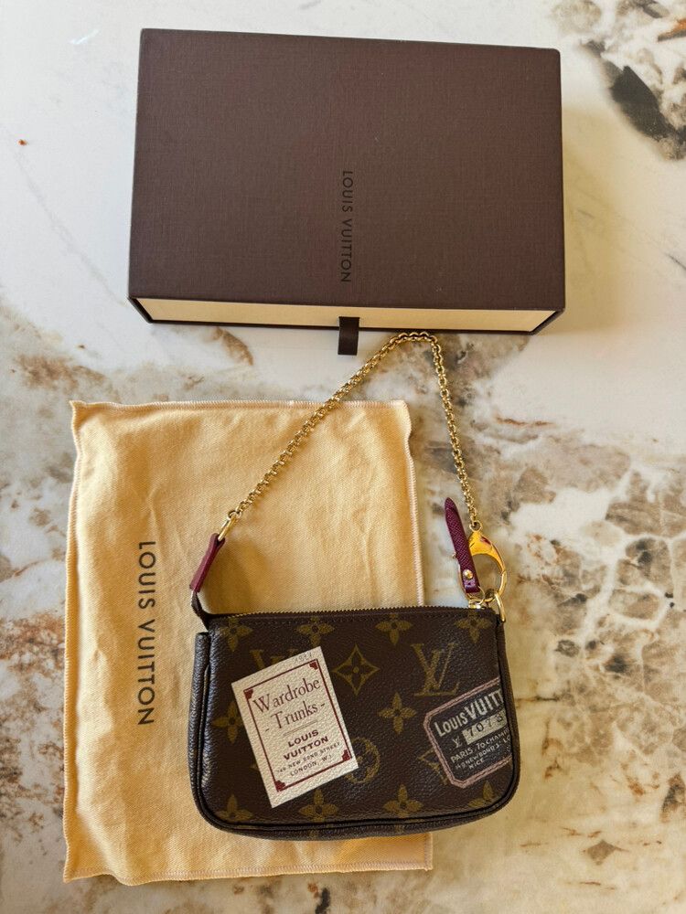 Authentic LV Mini Pochette Accessoires - Trunks & Bags Edition