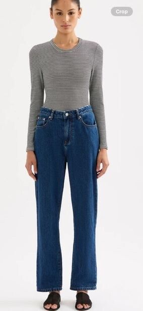 Nude Lucy straight leg denim jean