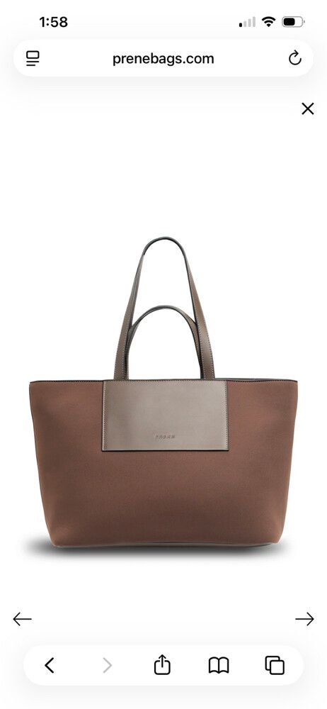 Prene Brown Tote Bag