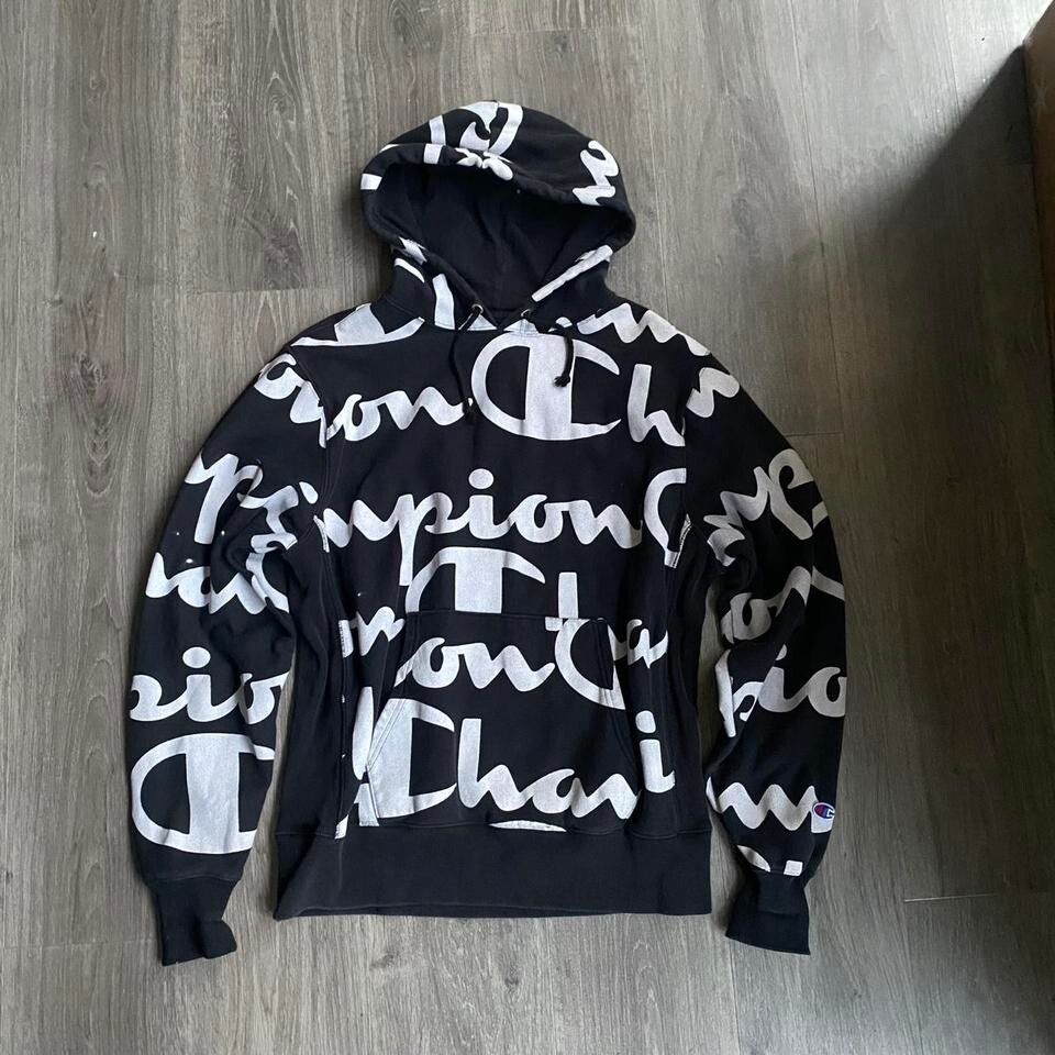 Champion Black Hoodie