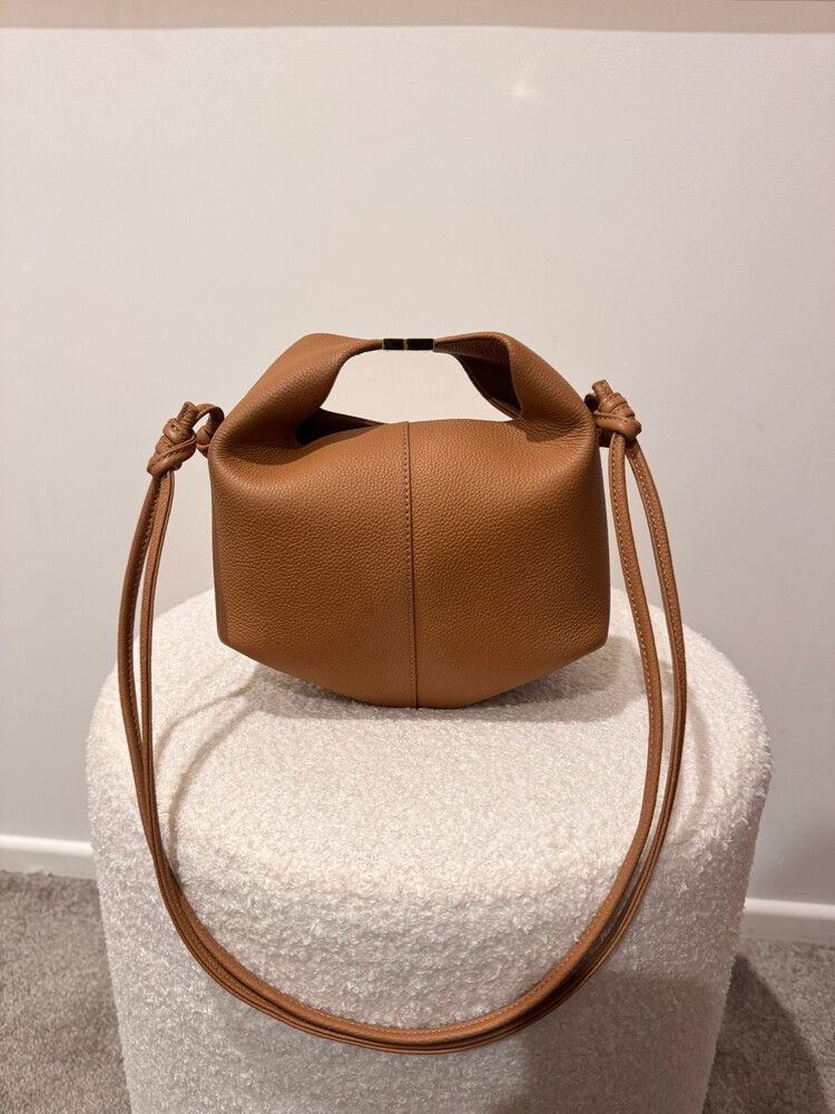 Polene - Polène Beri Textured Camel on Designer Wardrobe