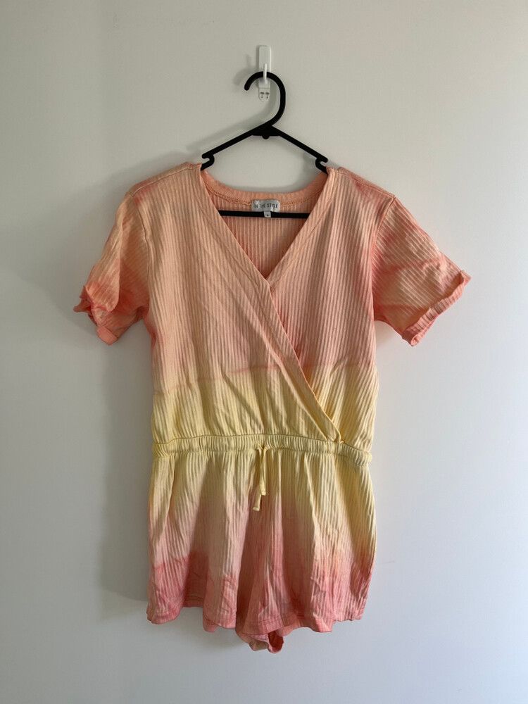 Tye Dye playsuit size 8