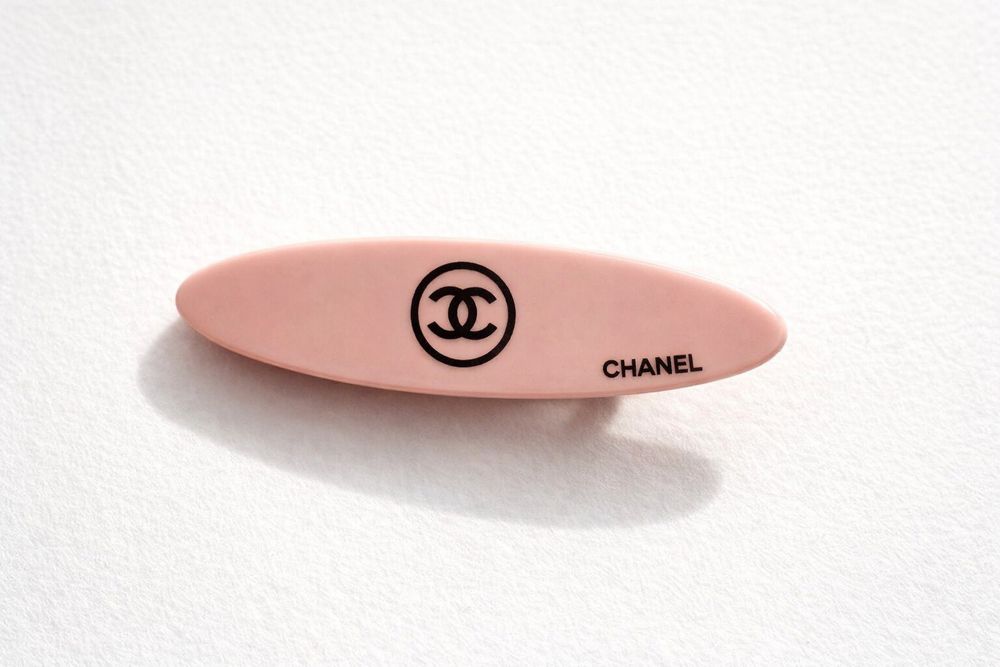 Chanel Pink Hair Clip