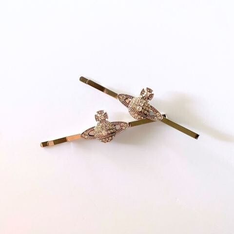 Vivienne Westwood Silver Hair Clips