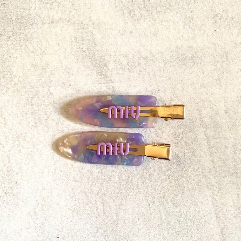 Miu Miu Hair Clips