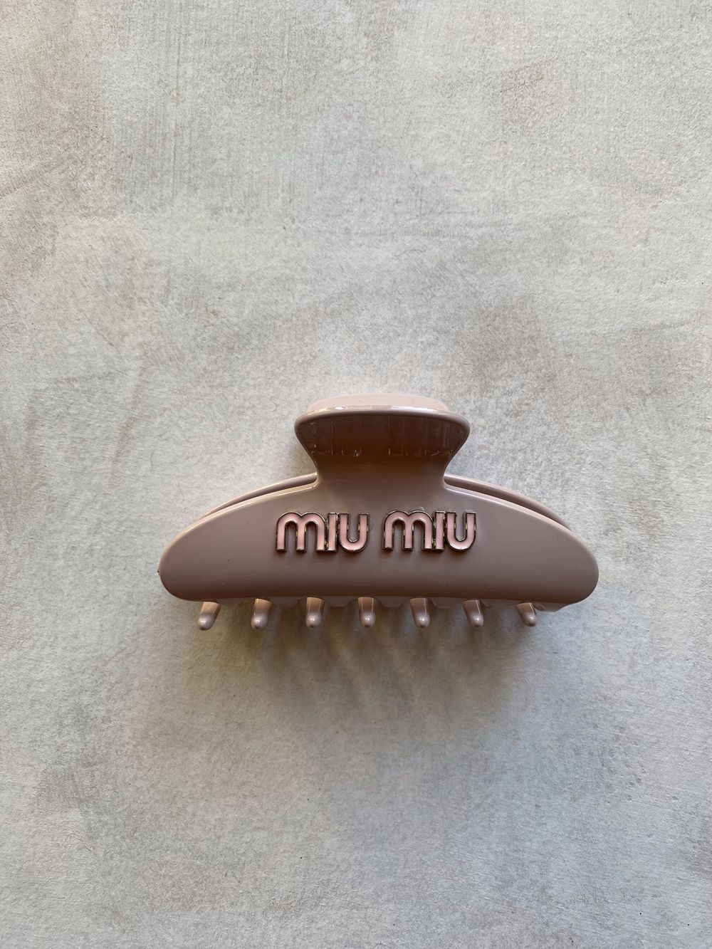 Miu Miu Pink Hair Clip