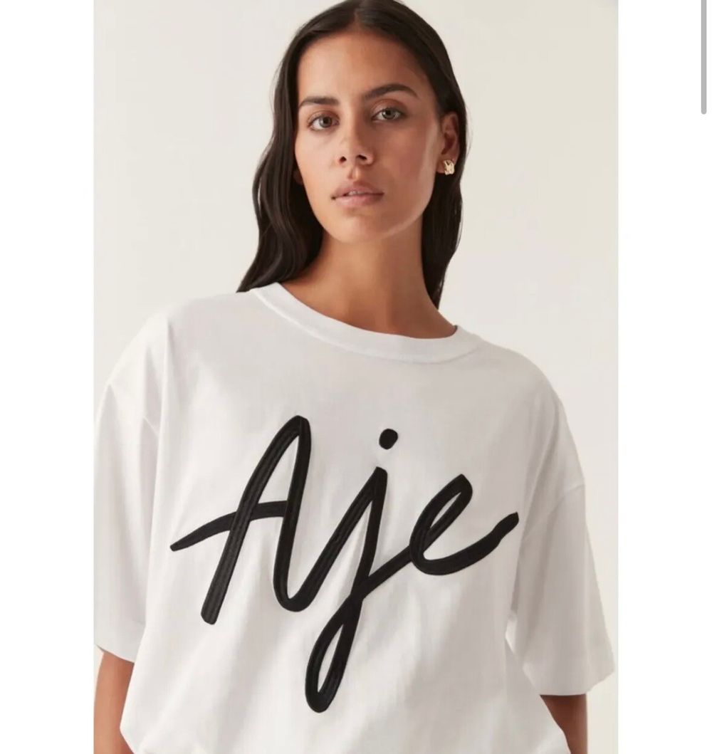 Aje White T-Shirt