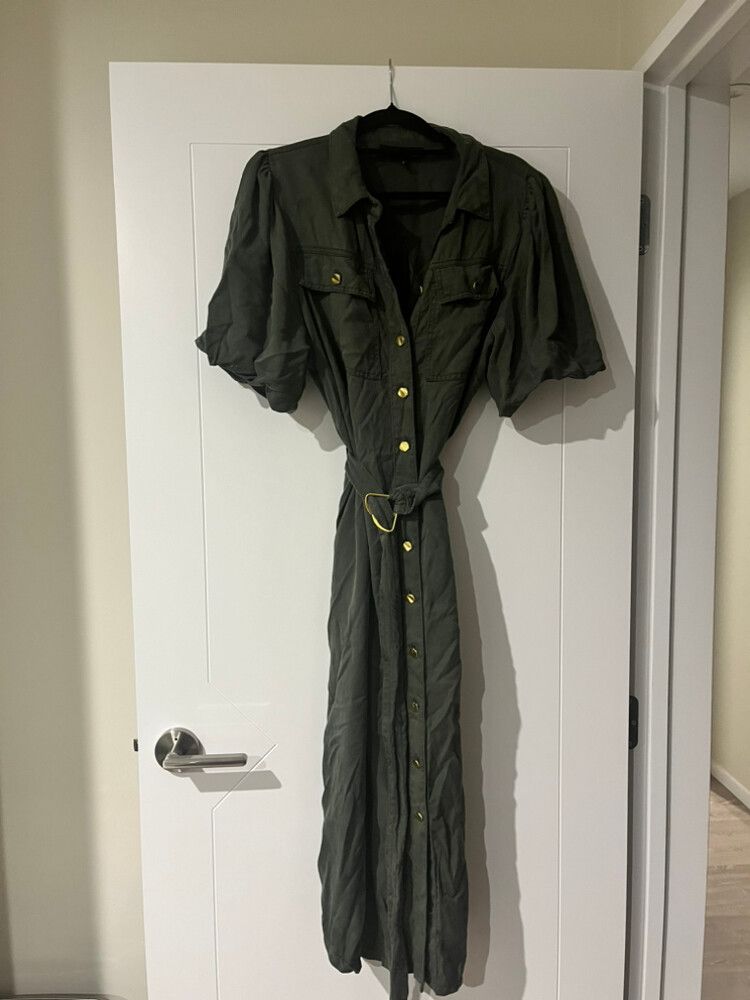 decjuba green dress DECJUBA Paula Sleeveless Jersey Dress / Size XS / New with tags / RRP $0.00  – Authentified