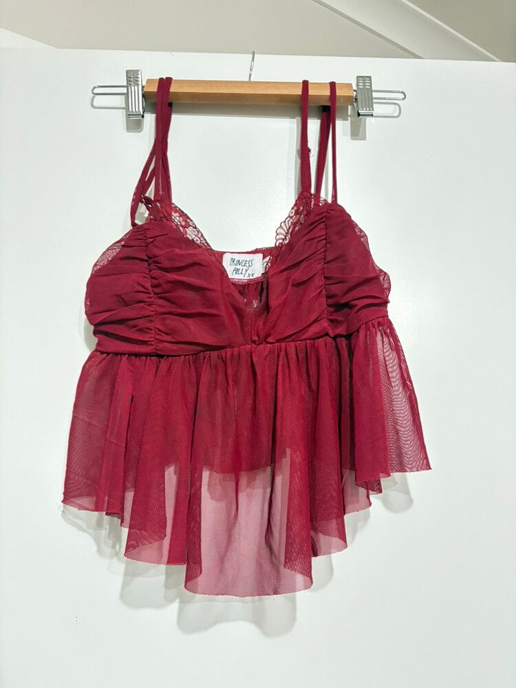 Princess Polly Red Top