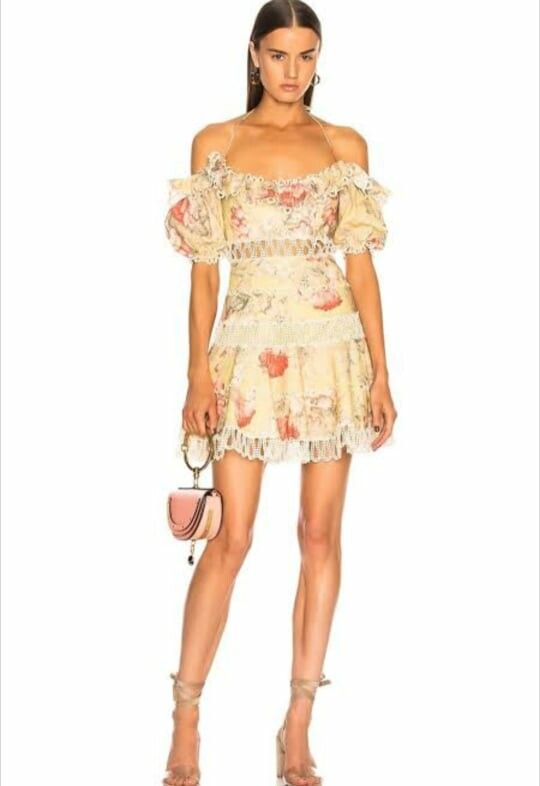 tadashi shoji long sleeve lace cocktail dress Tadashi Shoji Sequin Lace Long Sleeve Crepe Gown Ivory/Black main image 1