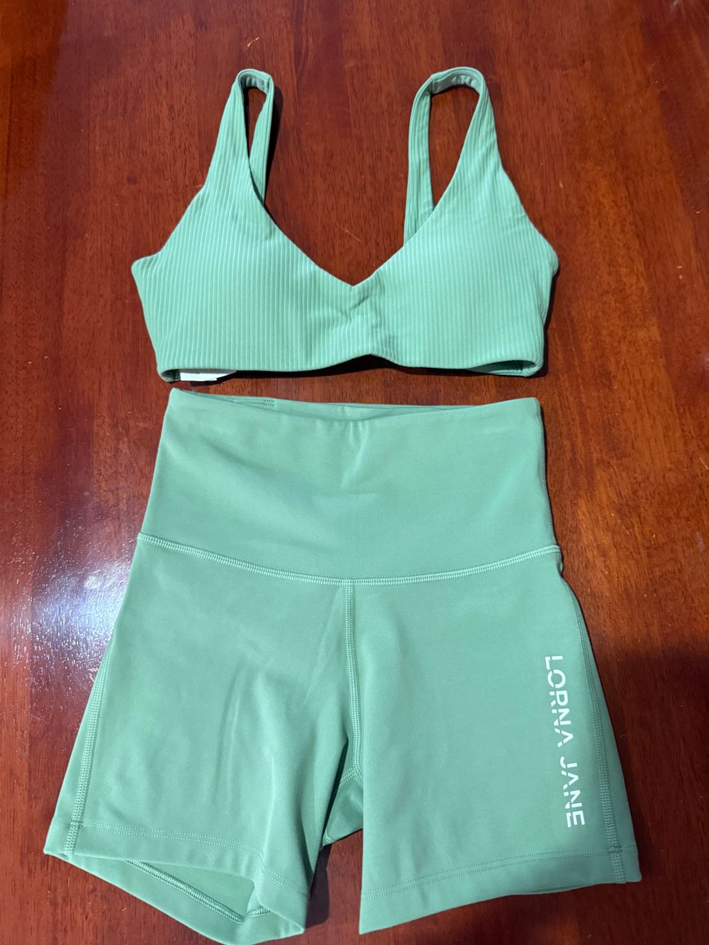 Lorna Jane Green Activewear Set