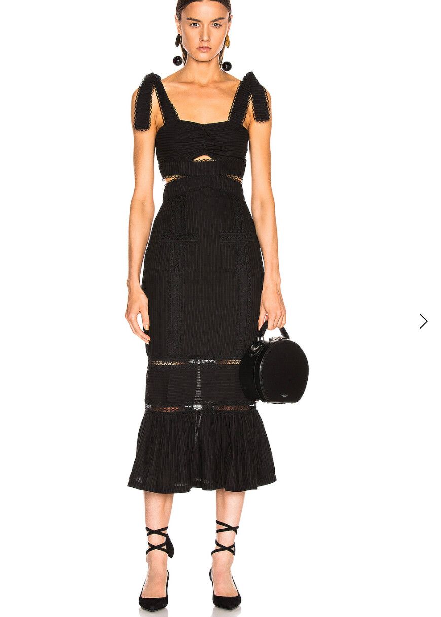 a foreign affair midi dress