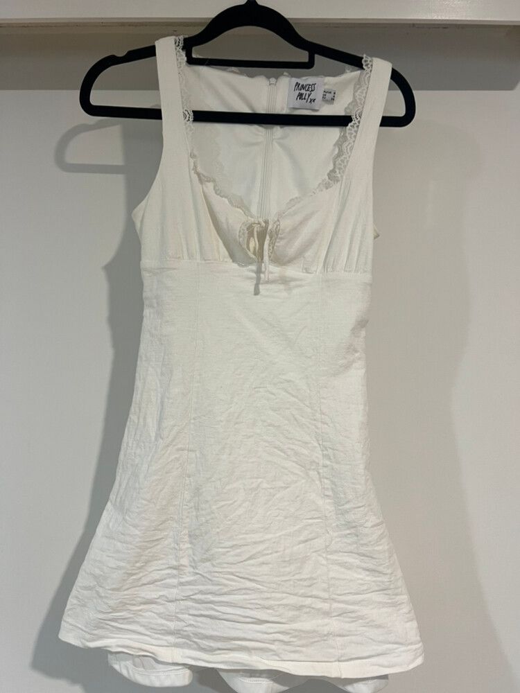 Princess Polly - Princess Polly White Mini Dress on Designer Wardrobe