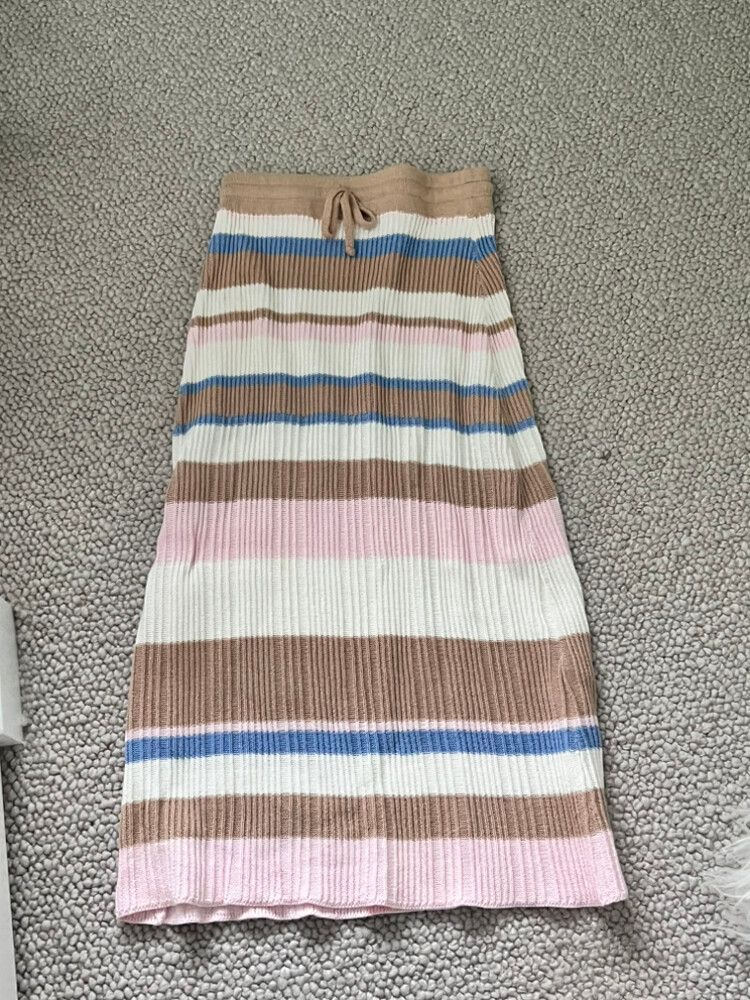 Colourful Knit Skirt