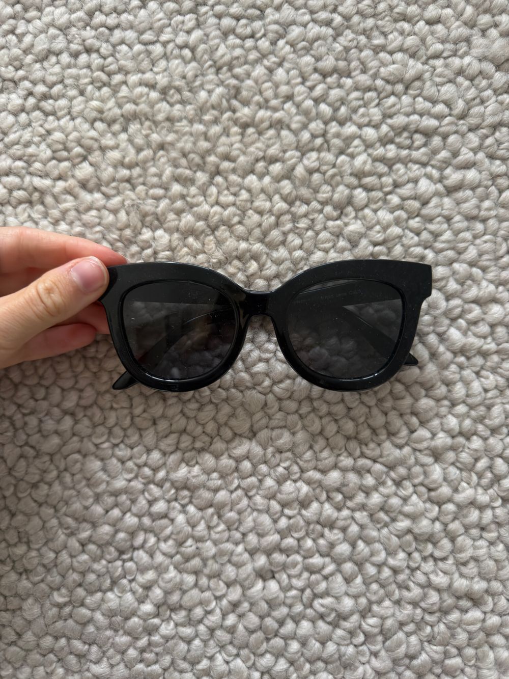 Stella + Gemma Black Sunglasses