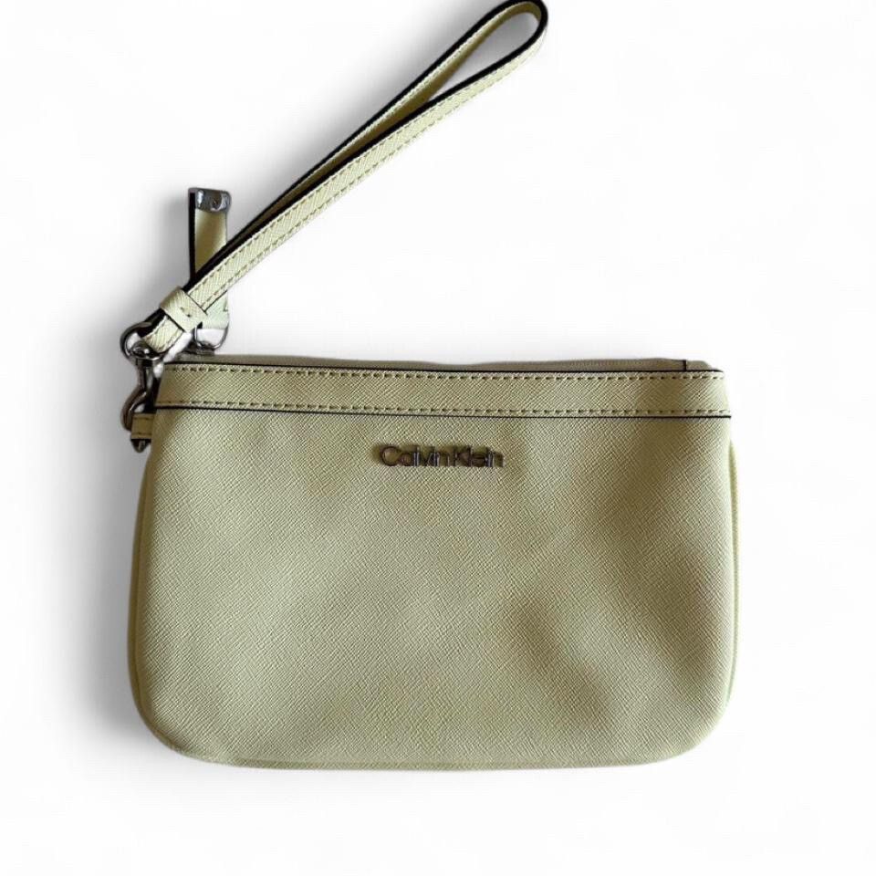 The wristlet pouch from Calvin Klein