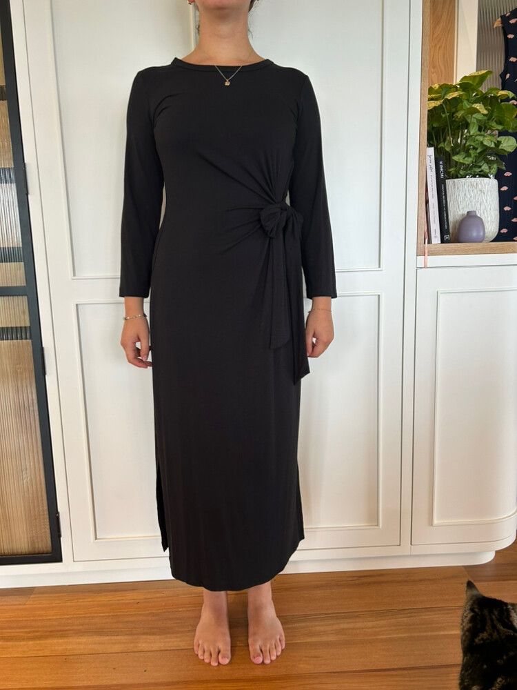 Nice Things Black Maxi Dress Size S