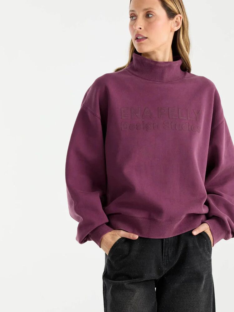 Ena Pelly High Neck Gracie Sweater