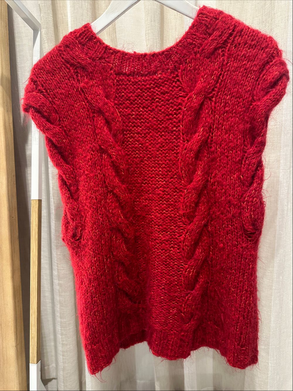 Handknit Vest